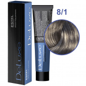 Краска Estel DE LUXE 8.1 русый пепельный