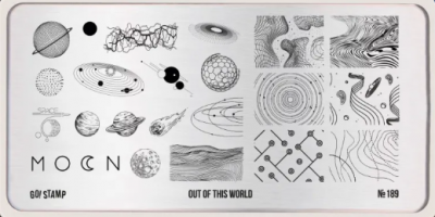 Пластина для стемпинга Go! Stamp 189 Out of this world