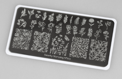 Пластина для стемпинга Swanky Stamping 103