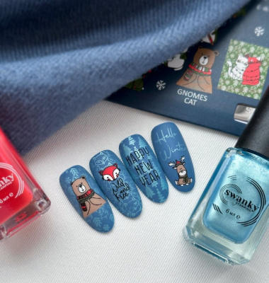 Пластина для стемпинга Swanky Stamping 130