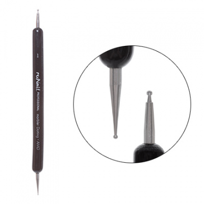 Дотс для дизайна ногтей ruNail Marbler Dotting AMD №1