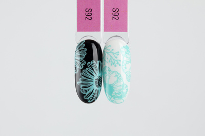Лак для стемпинга Swanky Stamping 6мл S92 светло голубой