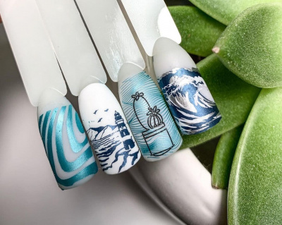 Лак для стемпинга Swanky Stamping 6мл M113 Петроль