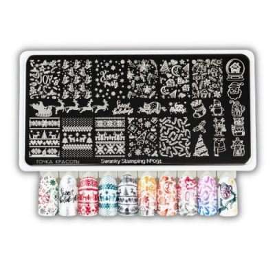 Пластина для стемпинга Swanky Stamping 091