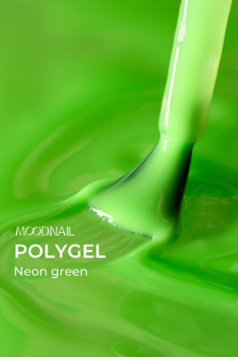 Полигель MOODNAIL 10мл Neon Green