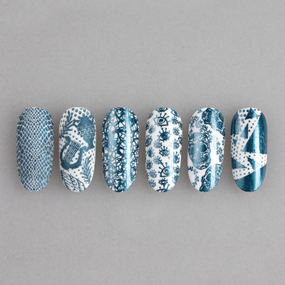 Лак для стемпинга Swanky Stamping 6мл M113 Петроль
