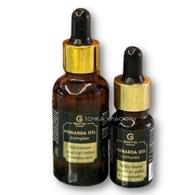 Масло Grattol Cuticle oil monarda 30 ml