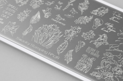 Пластина для стемпинга Swanky Stamping 136