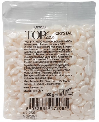 Воск плёночный ITALWAX Top Line Кристалл 100гр