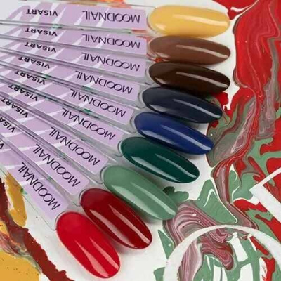 Гель-лак MOODNAIL 10мл Visart Red