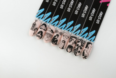 Пластина для стемпинга Go! Stamp 293 About A Girl