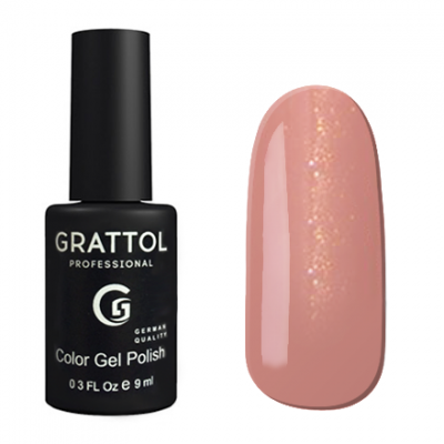 Гель-лак Grattol № 077 Color Gel Polish Shining Peach