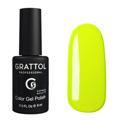 Гель-лак Grattol № 036 Color Gel Polish Lemon