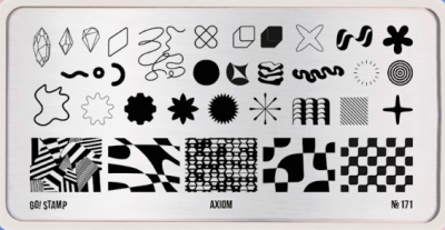 Пластина для стемпинга Go! Stamp 171 Axiom