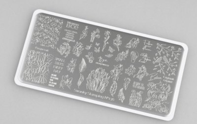 Пластина для стемпинга Swanky Stamping 136
