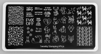 Пластина для стемпинга Swanky Stamping 131