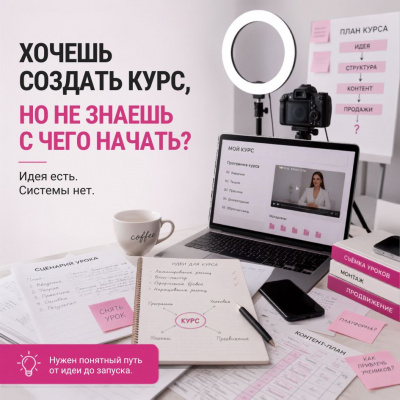 Онлайн-курс Запуск онлайн-курсов: от бьюти мастера к онлайн-тренеру