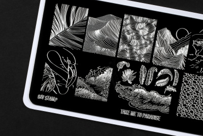 Пластина для стемпинга Go! Stamp 314 Take me to Paradise