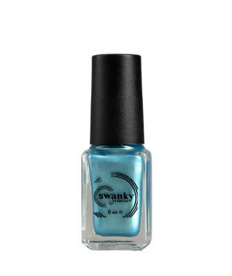 Лак для стемпинга Swanky Stamping 6мл M123 лазурный