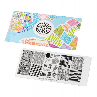 Пластина для стемпинга Swanky Stamping 168