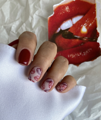 Лак для стемпинга Swanky Stamping 6мл S07 красный