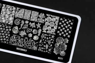 Пластина для стемпинга Go! Stamp 311 Watermorld