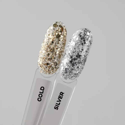 Гель-лак MOODNAIL 10мл Just Shine Silver