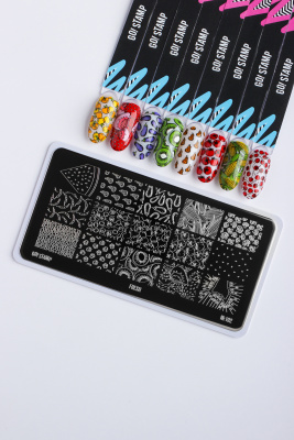 Пластина для стемпинга Go! Stamp 192 Fresh