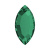 Стразы SWAROVSKI плоские, 6 шт, 2300 MM 8,0X 4,8 EMERALD F Стразы SWAROVSKI плоские, 6 шт, 2300 MM 8,0X 4,8 EMERALD F