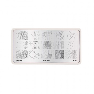 Пластина для стемпинга Go! Stamp 238