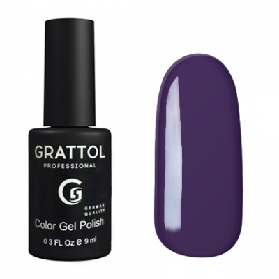 Гель-лак Grattol № 010 Color Gel Polish Eggplant