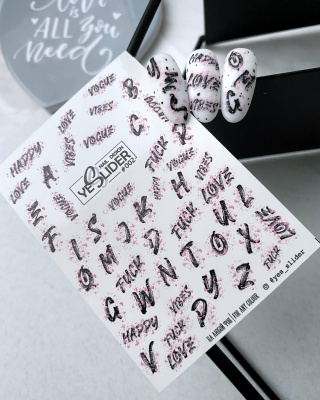 Слайд yes_slider 002 надписи (happy,fuck,love)