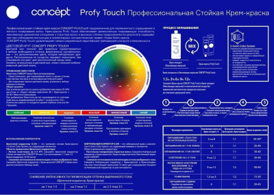 Краска Concept 100мл Profy Touch 10.37 очень светлый песочный блондин