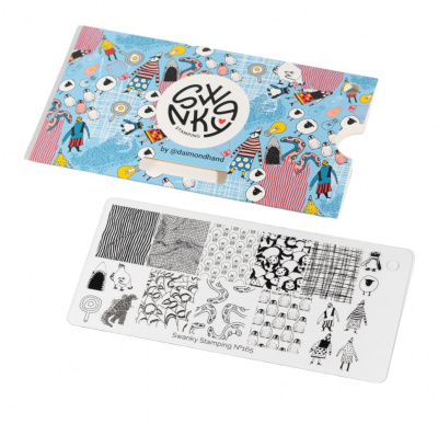 Пластина для стемпинга Swanky Stamping 165